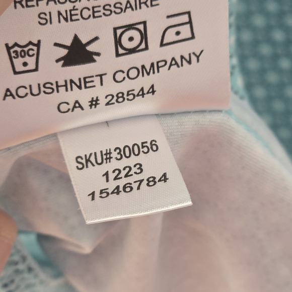 FootJoy Golf Polo Shirt Mens XL Geometric Print Performance Stretch Short Sleeve - Picture 6 of 8